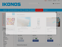 Tablet Screenshot of ikonos.pl